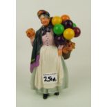 Royal doulton character figure Biddy Penny Farthing HN1843. (First)