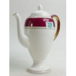 Wedgwood Columbia Patterned Coffee Pot: