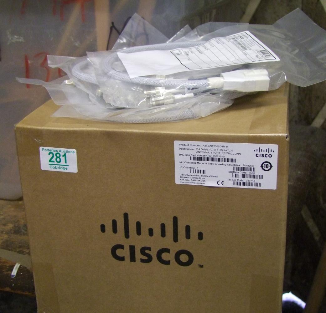 A Cisco Aironet antenna.