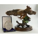 Goebel large model of Great Horned Owl: Limited edition of 200 pieces for the Eden Gallery,