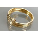 Gold coloured metal Bangle 49.