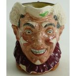 Royal Doulton large character jug White Haired Clown D6322:
