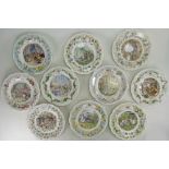 Royal Doulton Brambly Hedge plates: Forgotten Room plate damaged.