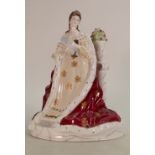 Coalport prestige figure Catherine the Great: Limited edition dated 1995.