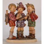Goebel figure group (170/III) School Boys: Dated 1972, height 24cm.