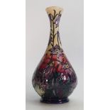 Moorcroft Pasque flowers Vase: Designed by Philip Gibson dated 2000. Firsts in quality, height 31cm.