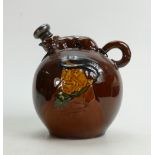 Royal Doulton Kingsware Jug The Huntsman: The top moulded with a fox and the handle the tail,