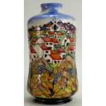 Moorcroft Andalucia Vase: Designed by Beverley Wilkes. Height 28cm, firsts in quality. Boxed.