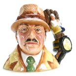 A Royal Doulton small prototype character jug - Inspector Clouseau: Designed in 2005 for the
