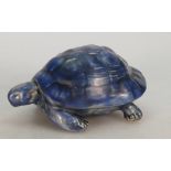Mintons novelty Blue Tortoise: Height 7cm.
