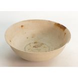 Ming Stoneware pottery dish,