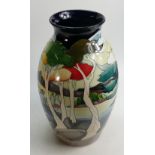 Moorcroft Prestige Group of Seven Vase: Number 8 of a special edition and signed by designer Emma