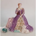 Royal Worcester large figure Mary Queen Of Scots: Limited edition for Compton & Woodhouse,