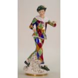 Royal Doulton prestige figure Harlequin HN2737: boxed.