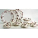 Royal Albert Cottage Garden part set: Comprising dinner plates, cups and saucers.