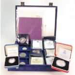 Modern silver proof coin collection: Includes Barbados $1 1994,
