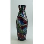 Moorcroft California Dream Vase: Limited edition 22/30 and signed by designer Vicky Lovatt.