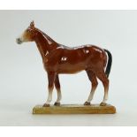 Royal Doulton model of a Horse on a base HN2571: Height 16cm.