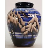 Moorcroft Vase Weeping Willow: Limited edition 37/50 and designed by Helen Dale.