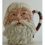 Royal Doulton large prototype Santa Claus character jug: Santa Claus D6704 in white,