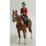 Beswick model of HM Queen Elizabeth II mounted on Imperial 1546 (restored):