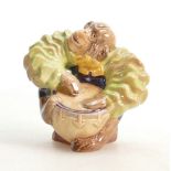 Beswick figure of a Monkey playing a drum 1255: