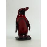 Royal Doulton Flambe large model of a Peruvian Penguin: Height 22cm.