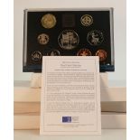 8 x UK proof coin collection sets: Dated 1993, 94, 94, 95, 96, 97, 98 & 99.