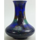 Royal Doulton Seriesware Vase decorated with an Arab Potter in landscape: D4524,dated 1935,