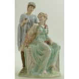 Large Wedgwood limited edition character figure Adoration: From the Classical Collection complete