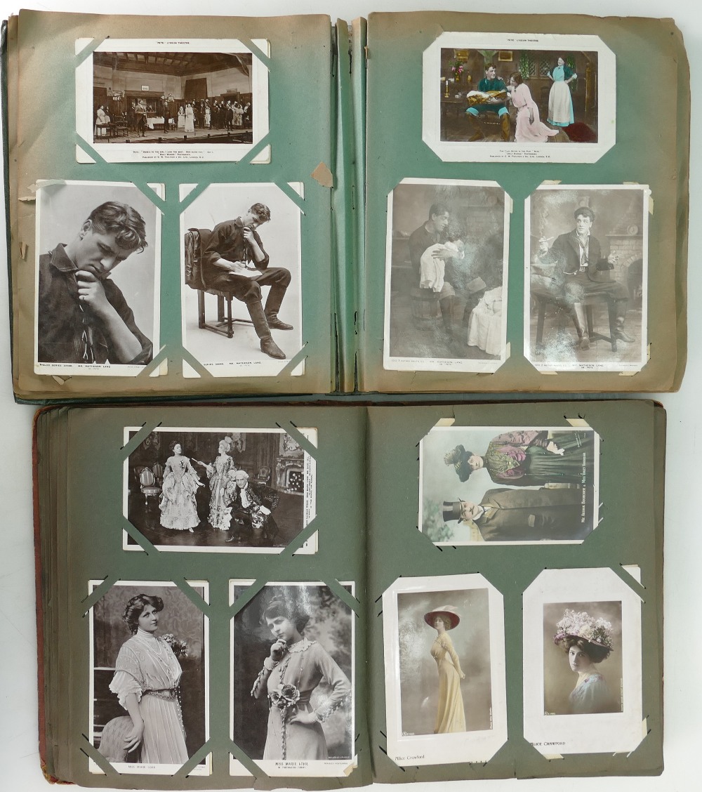 An interesting collection of 19th century Postcards: Containing many actors and actresses, - Image 2 of 4