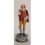 Royal Doulton prestige figure William Shakespeare HN5129: From the Pioneers collection,