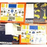Meccano set number 4: Two boxes of.