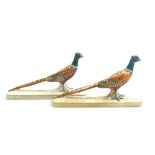 Pair of Beswick Models of Pheasants on Base 1774 (2):