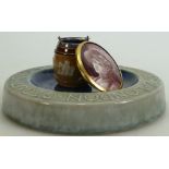 Royal Doulton Stoneware items: Comprising advertising ashtray,