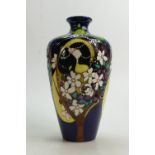 Moorcroft TamlaineVase: Limited edition 20/30 and designed by Emma Bossons. Height 30.