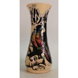 Moorcroft Tau Machula Vase: Decorated with mythical figures,