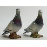 Beswick Pigeons: Grey x 2 Model 1383B.