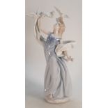 Lladro large figure New Horizons: Second in the Inspiration Millennium series, height 40cm.