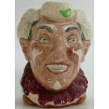 Royal Doulton large size character jug The Clown with White hair D6322: