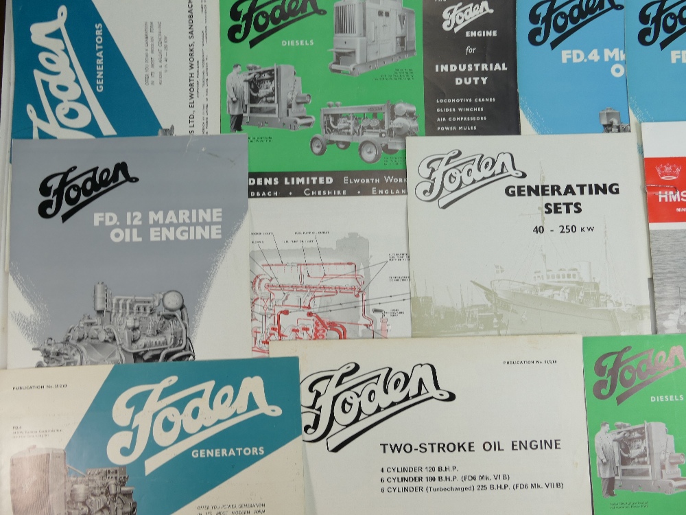 A collection of Foden Commercial Vehicle Ephemera: Sourced from a Company Master Engineer to - Image 3 of 3