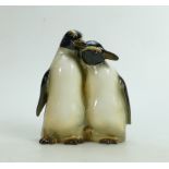 Royal Doulton model of a pair of Penguins HN133: Height 15.5cm.