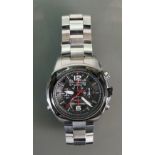 Bulova Precisionist Watch: 1/1000 chronograph, water resistant 300 metres,