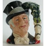 Royal Doulton large character jug The Ring Master D6863: The Maple Leaf edition for the
