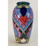 Moorcroft Saadian vase: Designed by Shirley Hayes. Seconds in quality, height 25cm.