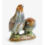 Beswick Pair of Partridge: Beswick model number 2064.