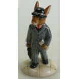 Royal Doulton prototype Bunnykins figure The Businessman: Decorated in a different colourway.