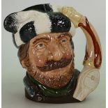 Large Royal Doulton Character Jug 'The Trapper' with 'Canadian Centennial' Series Backstamp: Royal