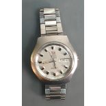 Omega gents stainless electronic Wristwatch: F300Hz, not working.