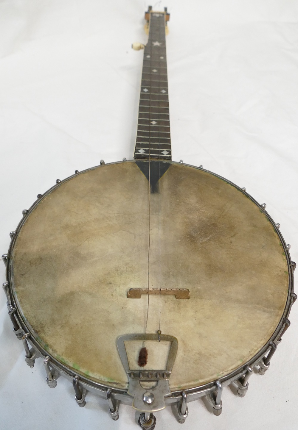 1908 Fairbanks Whyte Laydie No2 Banjo: Serial number 24397 with matching neck number. Bearing The A. - Image 8 of 9